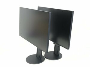 EIZO 23.8 型 液晶モニター FlexScan EV2451 使用時間：2585H 3720H 輝度良い 2018年製　 2台まとめ　（管：2E-M）　