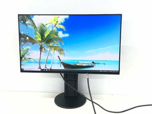 （使用時間：4H)EIZO 23.8 型 液晶モニター FlexScan EV2451 　2018年製　輝度良い　中古品（管：2E-M）　