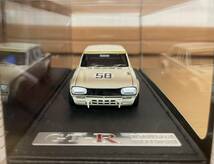 IGモデル　IG0174 1/43 スカイライン2000GT-R 1970 JAF Grand Prix（PGC10 ）#58 ハコスカ　リアウィンドウ窓浮き有り_画像6