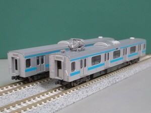 TOMIX 209系　モハ209+モハ208 2両セット動力車付き 中古　中間連結面はKATOカプラーに交換