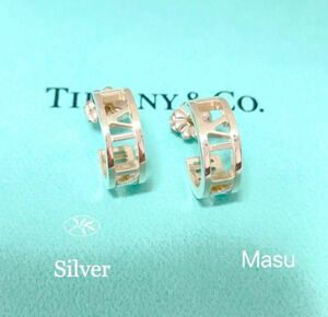 最終お値下げ美品TIFFANY&Co.ティファニーオープンアトラスピアス