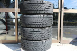 ☆中古品　ブリヂストン　スタッドレスタイヤ　ブリザック　VRX3　205/55R16　205/55-16　91Q　4本セット　2021年製　☆