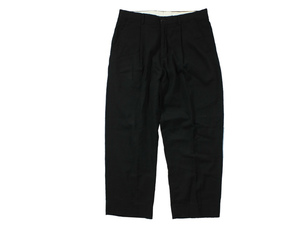 Supreme Pleated Trouser 21FW 黒 32 シュプリーム プリーツ トラウザー パンツ ボトム pant pants チノパン スラックス ブラック black