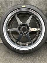 ◆希少!?◆ バーディークラブ P1 レーシング2 II 18インチ 10j 20 4本通し ATR-K 265/35r18 ◆GT-R GTRサイズ◆_画像2