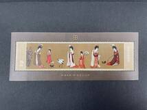 中国切手 未使用 1984年 T89＋T89m 唐美人3種完 小型シート コレクター放出品 CK0120_画像2