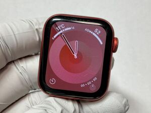 (C01) Apple Watch Series 6 GPSモデル 40mm (PRODUCT) REDアルミニウムケース バッテリー87%