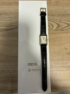 SEIKO セレクション nano universeコラボレーション腕時計 革ベルト 