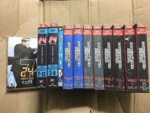 24 TWENTY FOUR シーズン1〜4、シーズン6〜7 セットレンタル仕様　ジャケット無　DISCのみ+プリズン・ブレイク　ファイナル・シーズン全巻