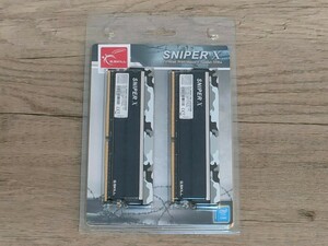 G.SKILL SNIPER-X F4-3600C19D-32GSXWB DDR4-3600 16GB×2枚=計32GB 【デスクトップPC用メモリ】