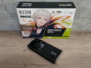 NVIDIA ELSA GeForce GTX1650 4GB INNO3D SP Edition 【グラフィックボード】