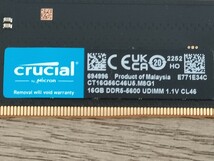 Crucial Micron DDR5-5600 16GB×2枚=計32GB 【デスクトップPC用メモリ】_画像9