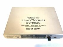 Roland ED SC-8820 音源モジュール SOUND Canvas ローランド　現状品　　13_画像3