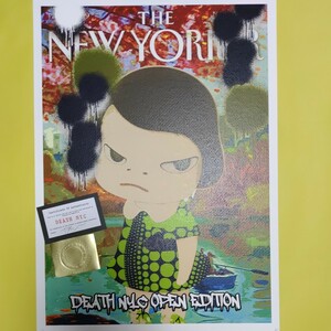 DEATH NYC 世界限定100枚 アートポスター　奈良美智　NARA YOSHITOMO 草間彌生　南瓜　かぼちゃ　ワンピース　ロッタちゃん　現代アート