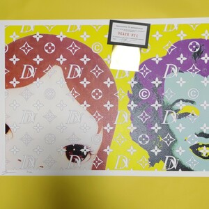 DEATH NYC 世界限定100枚 アートポスター 奈良美智 NARA YOSHITOMO マリリンモンロー Andy Warhol アンディウォーホル LOUISVUITTON POPART