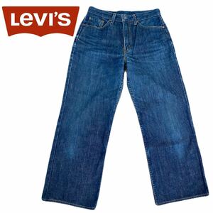 A-110★Levi's リーバイス 560 560-03★日本製 90年代 濃紺デニムカラー ヴィンテージ チェーンステッチ ストレートジーンズ W28