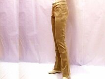 【CIMARRON/シマロン】ストレッチ セミフレアパンツ 999ELAS BRAVA BEIGE 26 新品/デッドストック/希少/ヴィンテージ/美脚/細身/スペイン製_画像3