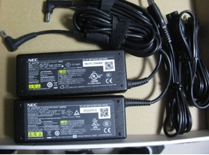 送料無料/2個セット/NEC純正 ACアダプタ PA-1750-24/ADP90/19V3.95A←ADP68/PC-VP-WP73/ADP-75SB EBなどの19V機種へも適合