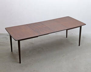 * Northern Europe Denmark Vintage rose wood extension dining table . length type / Wegner yo is nes under sen/NLT19117*