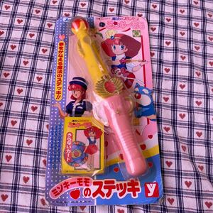 魔法のプリンセス ミンキーモモ ステッキ 1991 MADE IN JAPAN レトロ