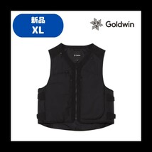 【A-87】　size/XL　GOLDWIN　ゴールドウイン　PERTEX SHIELD 2L Vest　G13305　BKブラック　パーテックス シールド 2レイヤー ベスト　_画像1