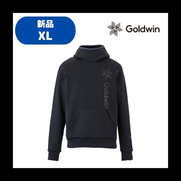 【D-23】　size/XL　GOLDWIN　ゴールドウイン　BULKY FLEECE HOODIE　G51931P　カラー：BK　サイズ：XL