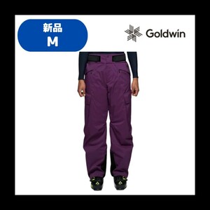 【D-48】　size/M　GOLDWIN　ゴールドウイン　23-24 G-Solid Color Cargo Wide Pants　G33357　カラー：RPロイヤルパープル　スキーパンツ