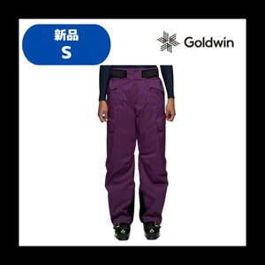 【D-49】　size/S　GOLDWIN　ゴールドウイン　23-24 G-Solid Color Cargo Wide Pants　G33357　カラー：RPロイヤルパープル　スキーパンツ