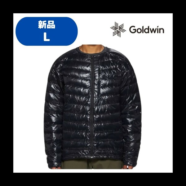 【A-62】　size/Ｌ　GOLDWIN　ゴールドウイン　PERTEX QUANTUM Down Cardigan　GM22316P　カラー：BKブラック　サイズ：L