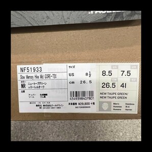 【D-81】 size/26.5cm THE NORTH FACE ノースフェイス Slow Memory Hike Mid GORE-TEX NF51933 カラー：NRの画像4