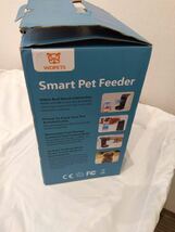 通電 WOPET SMART PET FEEDER スマートペットフィーダー 餌やり 自動給餌器 餌やり 水洗い可 猫犬用自動給餌器 大容量 k6855_画像9