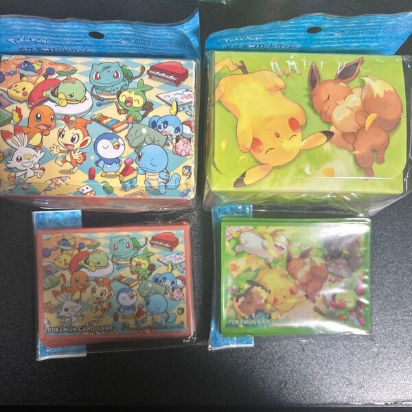 【新品未開封】ポケモンカード プレイルーム みんなおつかれさま デッキシールド デッキケース