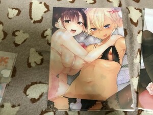 344クリアファイル　COMIC X-EROS だんちょ メロンブックス特典