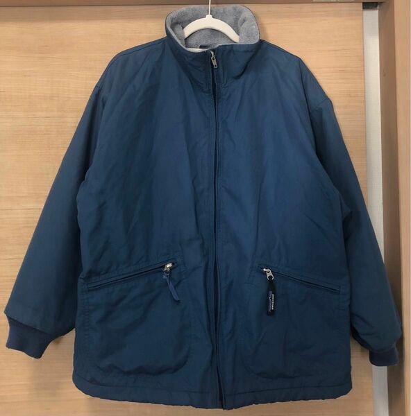 Patagonia パタゴニア ナイロン ジャケット フリース ネイビー キッズ M 8-10