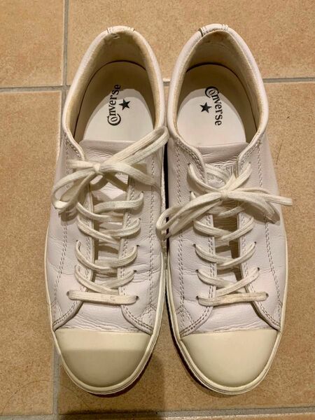 CONVERSE コンバース ALL STAR COUPE LEATHER OX クップ レザー 白 26cm オールスター