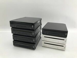 #34/RM593×任天堂 ニンテンドー Wii 本体 黒×5台 白×2台 計7台 まとめ売り ジャンク