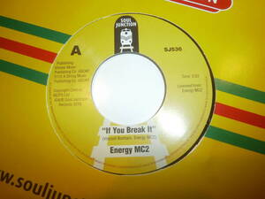 ENERGY MC2 / IF YOU BREAK IT / OTHER SIDE OF THE MIRROR /MODERN SOUL/ノーザンソウル　