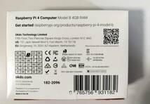 Raspberry Pi4 Model B(RAM 4GB) 技適マーク付/32GB MicroSD/カードリーダ/電源アダプター/HDMIケーブル ケース(冷却ファン付)_画像2