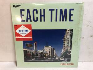 40114S 12inch LP★大滝詠一/EIICHI OHTAKI/EACH TIME★28AH 1555