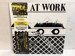 40129S 帯付12inch LP★メン・アット・ワーク/MEN AT WORK/BUSINESS AS USUAL★25・3P-379