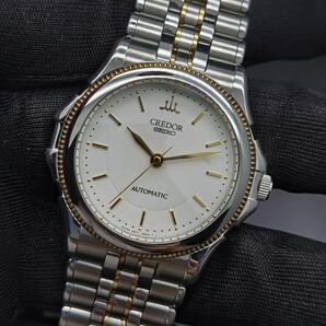 中古 セイコー SEIKO クレドール CREDOR パシフィーク 4S71-6A00 自動巻き SS 18K コンビ メンズ 腕時計 オーバーホール済みの画像1