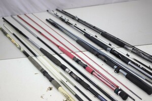 船竿 6点セット InSIDER 攻船 EX/Alphatack SLIM 真鯛/Daiwa HZ IL 潮流/食わせ 真鯛 X/HZ 潮流 V/RYOBI SUPER AD INTER GET(F1985)