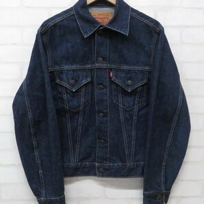 2J8828■リーバイス 71557-02 BIGE 3rd デニムジャケット 日本製 LEVI'S サード Ｇジャンの画像1