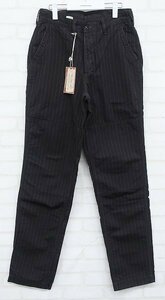 2P5730■フリーホイーラーズ ガレージワーカー ストライプダックワークパンツ FREEWHEELERS GARAGE WORKER OVERALLS