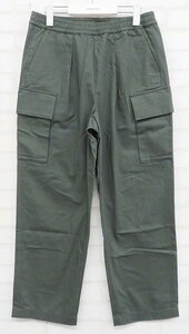 2P9062■Graphpaper GM211-40052 WOOLY COTTON EASY MILITARY PANTS グラフペーパー ウーリーコットンイージーミリタリーパンツ