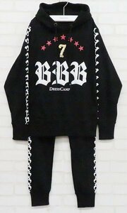 6T8186■ドレスキャンプ×ビートバディボーイ スウェットパーカー パンツ セットアップ DRESSCAMP Beat Buddy Boi