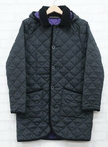 2J5504■トラディショナルウェザーウェア ウェーバーリーロング TRADITIONAL WEATHERWEAR ウールキルティングジャケット