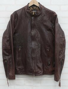 2J8476■ショット クラシックレーサージャケット Schott CLASSIC RACER JACKET レザーシングルライダース