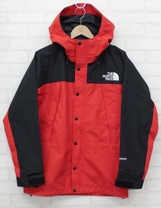 2J0757■ノースフェイス 18AW マウンテンライトジャケット NP11834 THE NORTH FACE GORE-TEX MOUNTAIN LIGHT JACKET S 赤 RED