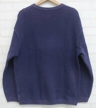 6T2192■crepuscule 1703－002 MOSS STITCH L■S KNIT クレプスキュール モスステッチニット セーター_画像2