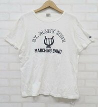 6T6152【クリックポスト対応】チャンピオン ST MARY HIGH 半袖Tシャツ ランタグ 復刻 Champion_画像1